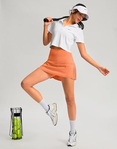 Pleated Tennis Skirt with Pockets