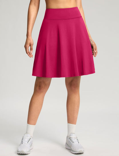 High Waisted Tennis Skorts 4 Pockets 20''