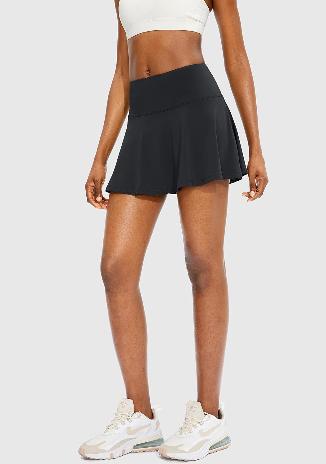 Pleated Tennis Skirt for Women with 4 Pockets