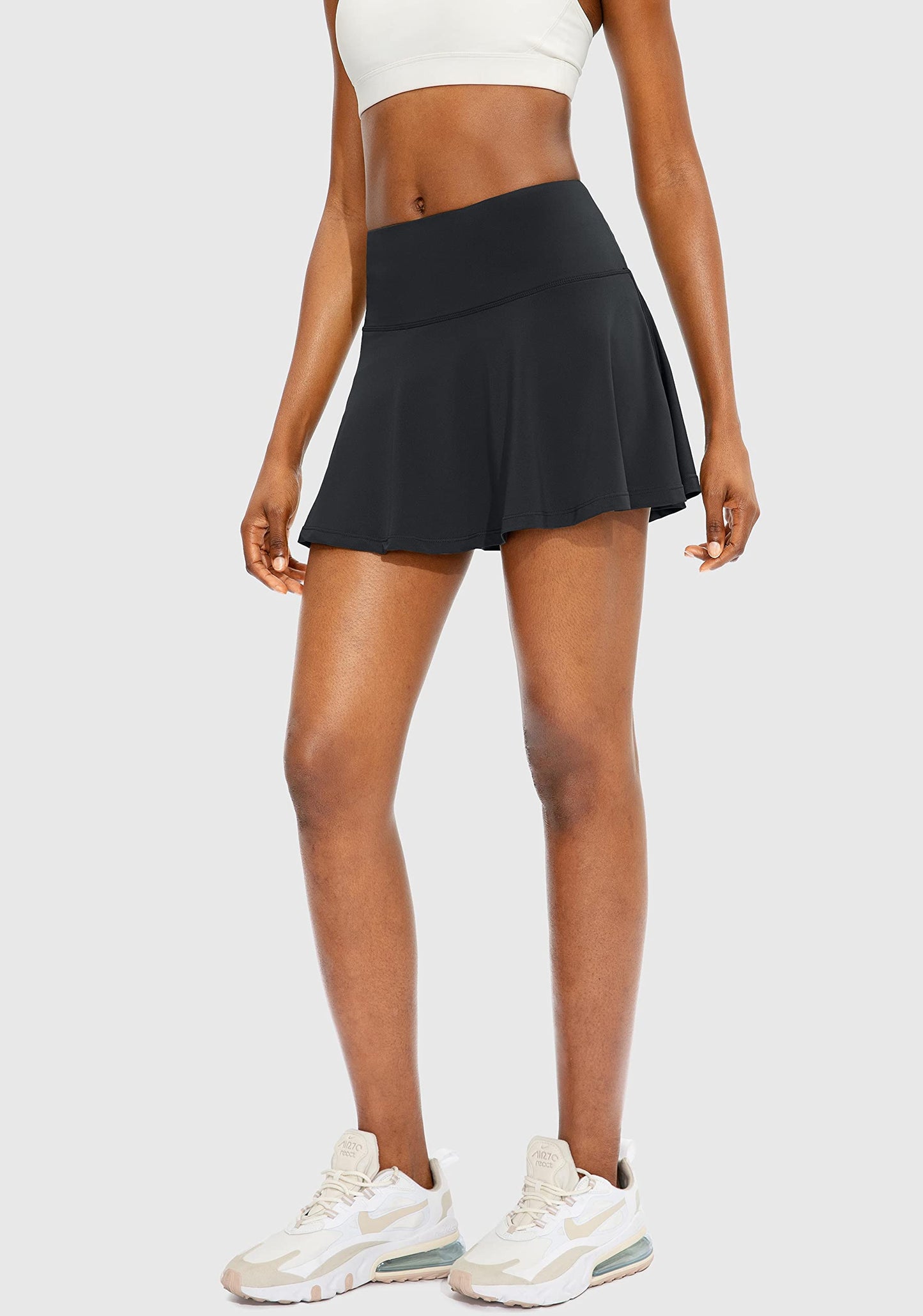 Pleated Tennis Skirt for Women with 4 Pockets