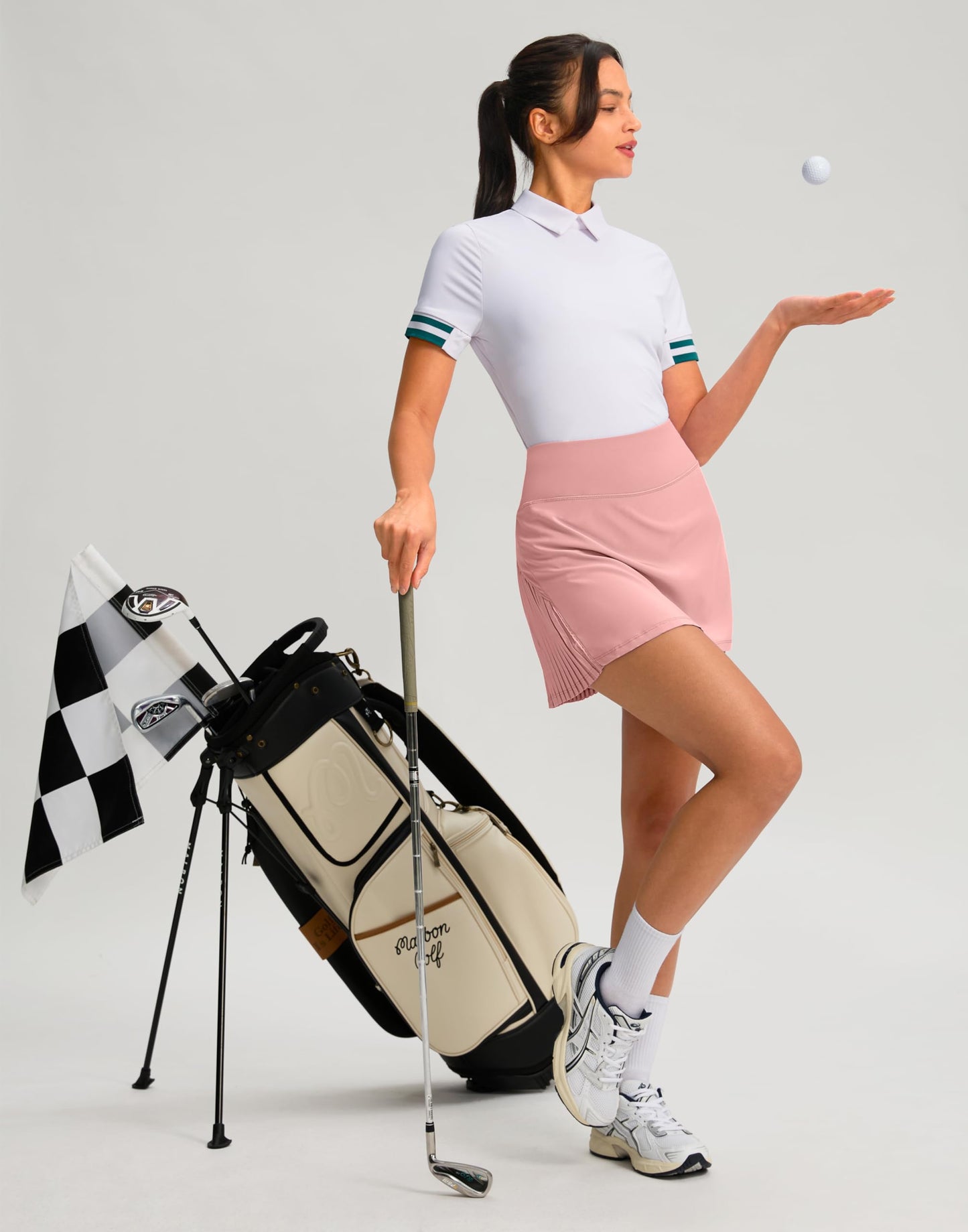 Pleated Tennis Skirt with Pockets