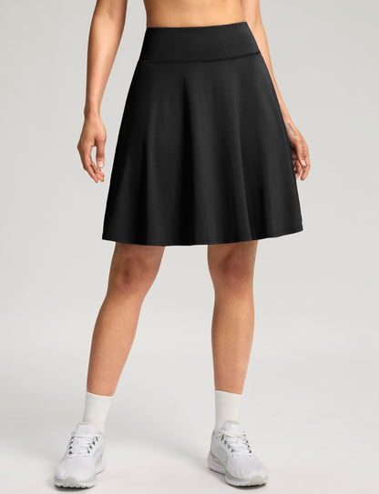 High Waisted Tennis Skorts 4 Pockets 20''