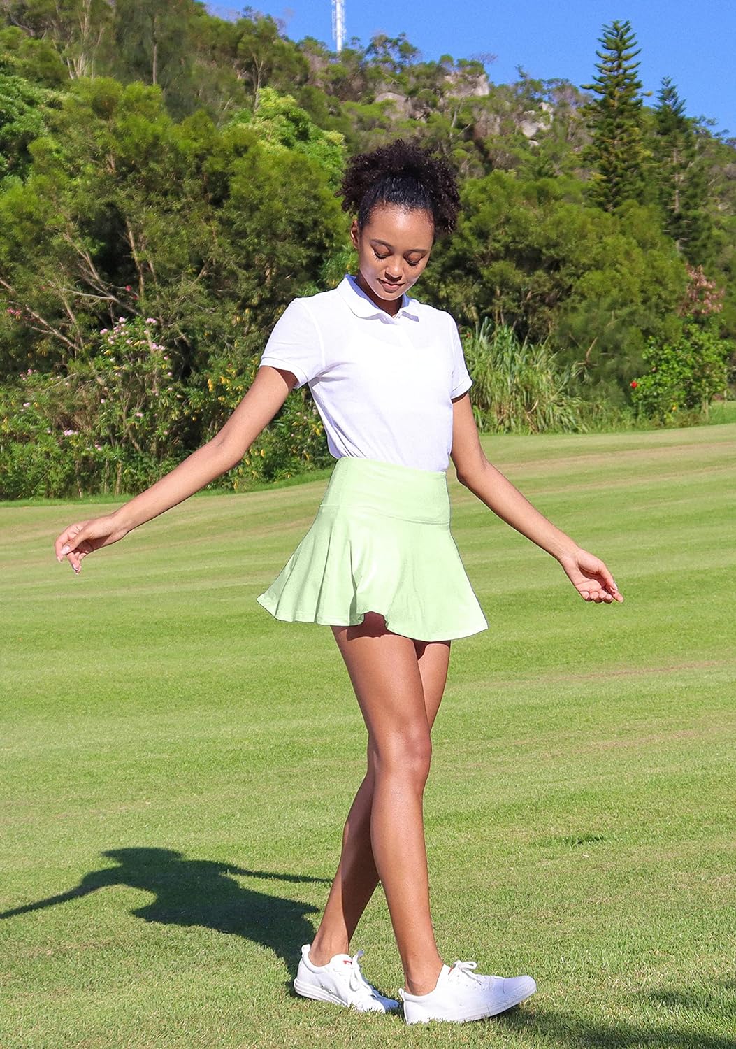 Pleated Tennis Skirt for Women with 4 Pockets